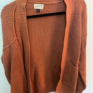 Universal Thread Women's Rust Cardigan